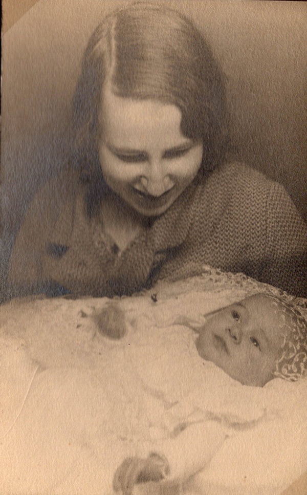 Tauffoto meiner Mutter
